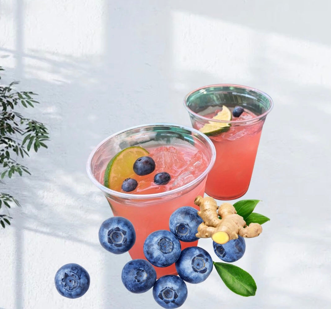 Blueberry Ginger Lemonade