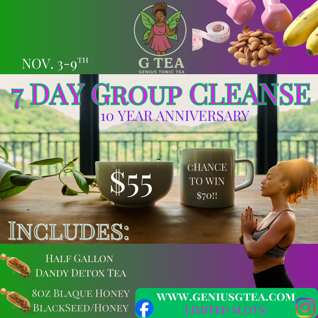 7 Day Group Cleanse Nov. 3-9